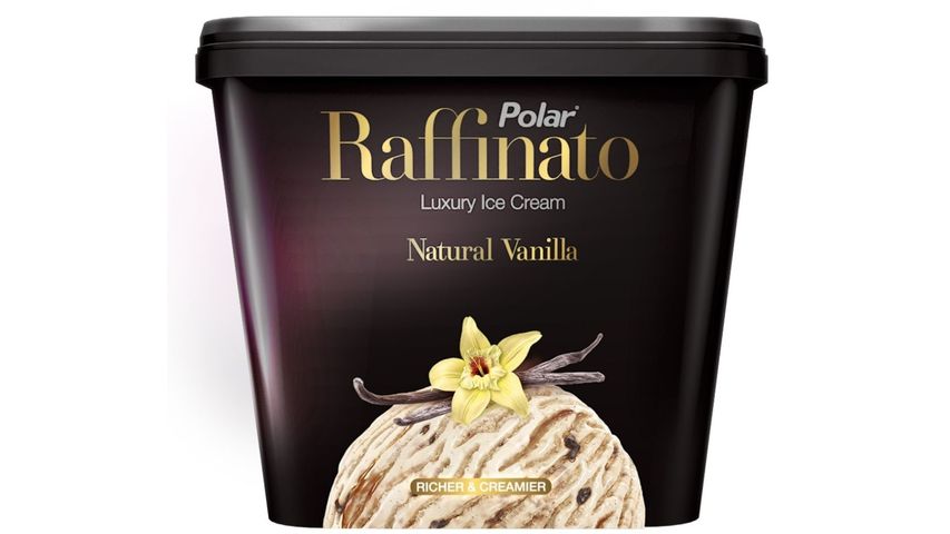 Buy Polar Raffinato Luxury Ice Cream Natural Vanilla 1L from pandamart  (Wari) online