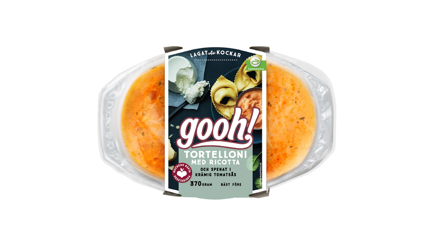 Gooh Tortelloni Ricotta & Spenat 370g