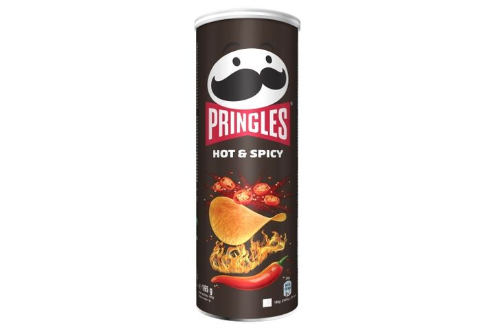 Pringles Hot & Spicy csípős ízesítésű snack 165 g