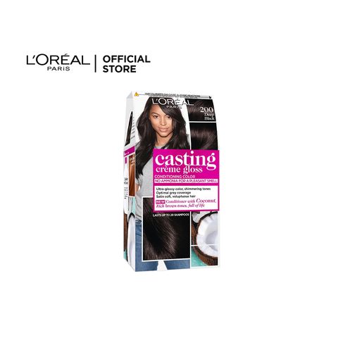 Buy LOreal Paris Casting Creme Gloss 200 Deep Black Hair Color - Pandamart - DHA (Y Block) online delivery in Buy LOreal Paris Casting Creme Gloss 200 Deep Black Hair Color - Pandamart - DHA (Y Block) online delivery in