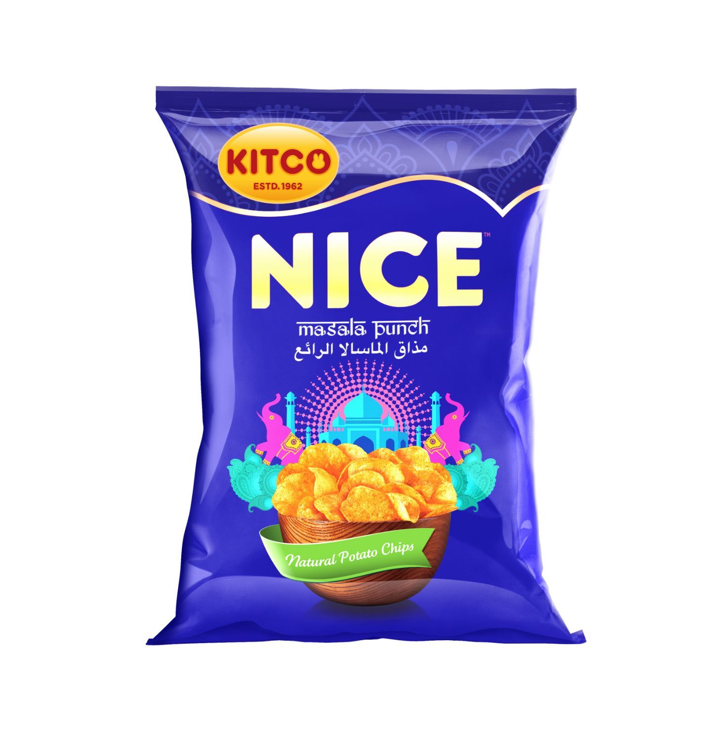 Buy Kitco Nice Potato Chips Masala Punch 45 g Online in Kuwait ...