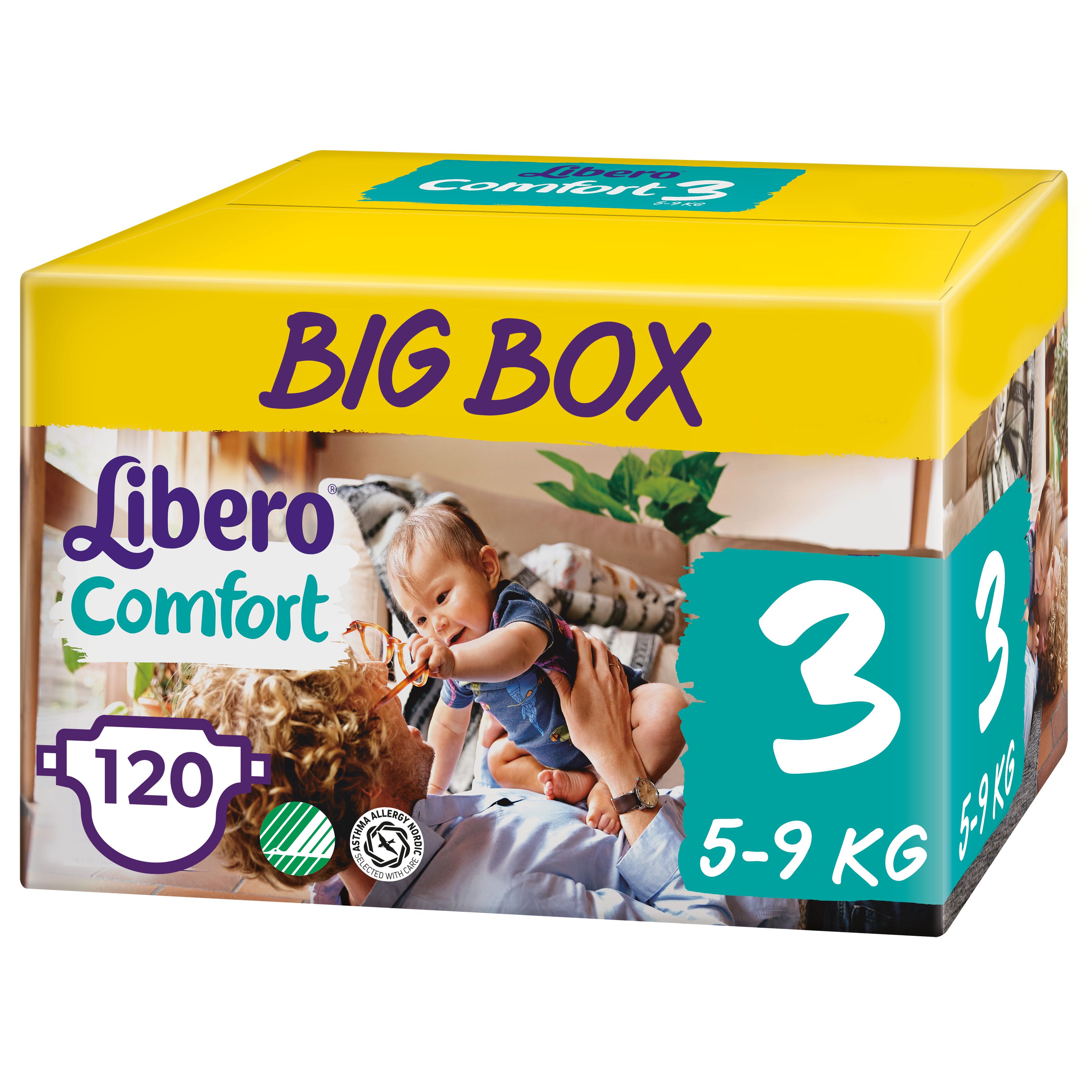 Libero Comfort 5 - 10 à 14 kg - 46 langes bébé