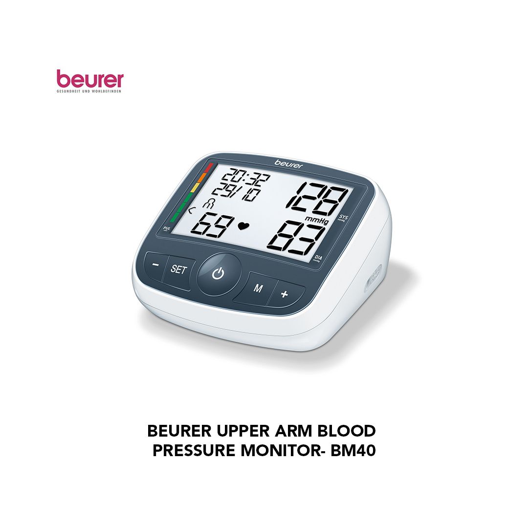 beurer blood pressure monitor set time