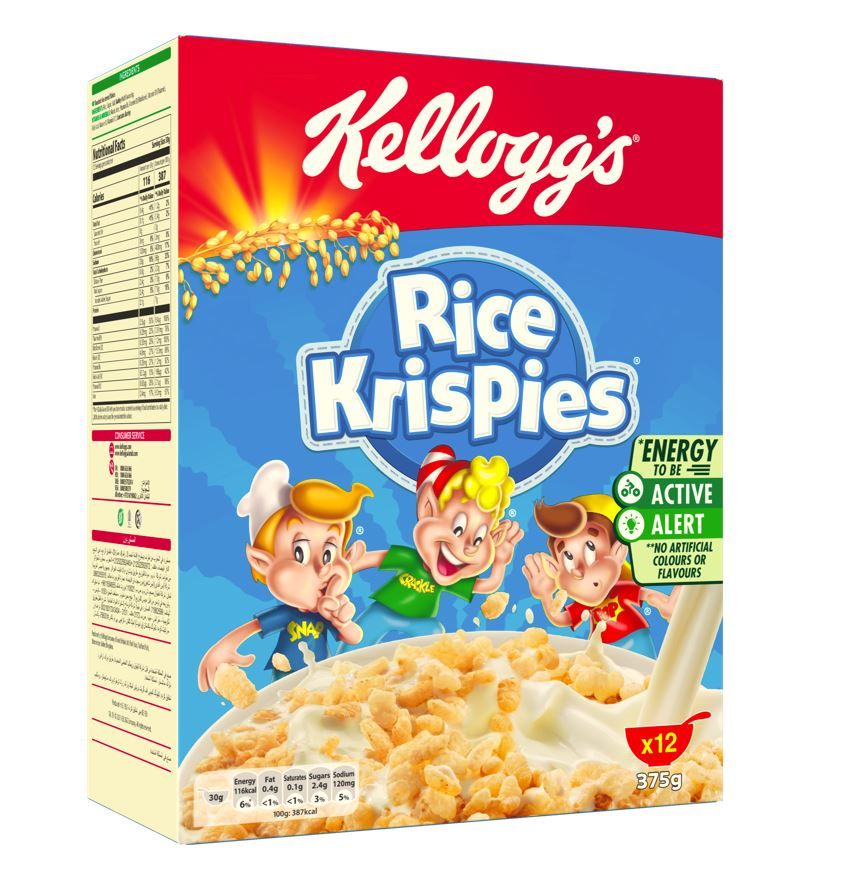 Buy Kellogg's Rice Krispies Cereals, 375 g Online in Bahrain Talabat