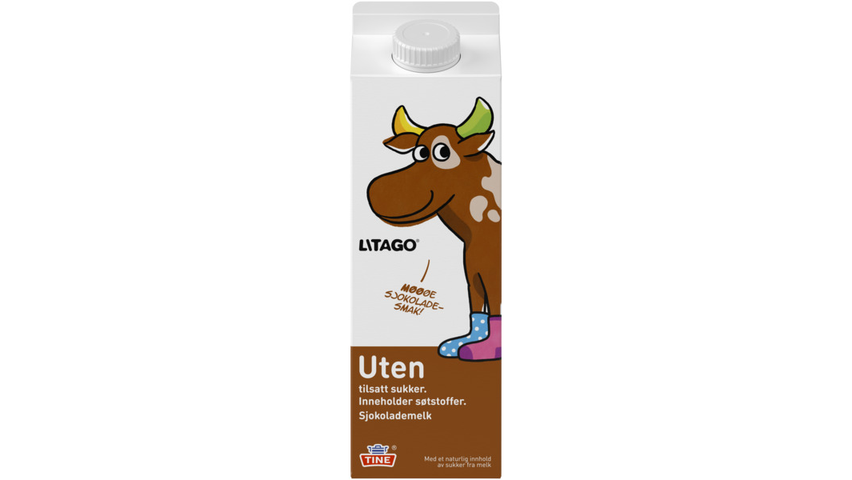 Litago Sjokolademelk UTEN | 0.5l