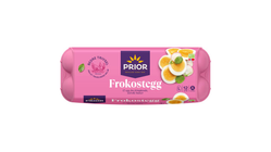 Prior Frokostegg Frittgaende L | 12stk