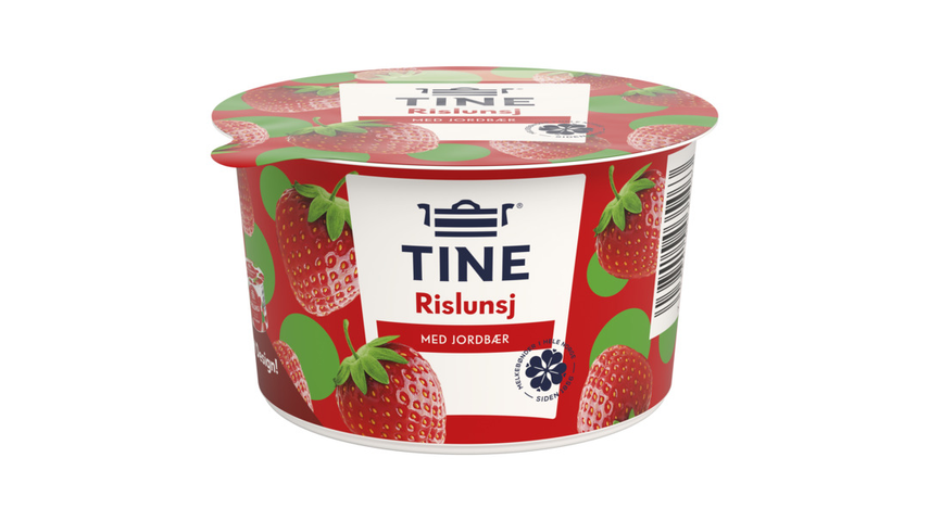 TINE Rislunsj Jordbær | 150g