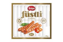 Sága Füstli főtt, füst ízesítésű és csípős, csirkehúsból készült termék Jalapeno paprikával 350 g