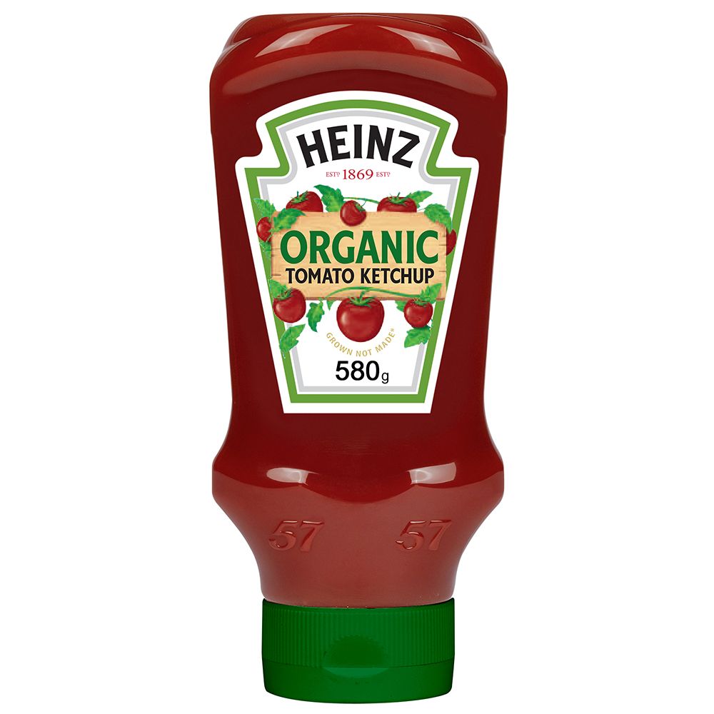 Buy Heinz Tomato Ketchup Organic 580 g Online in UAE | Talabat UAE