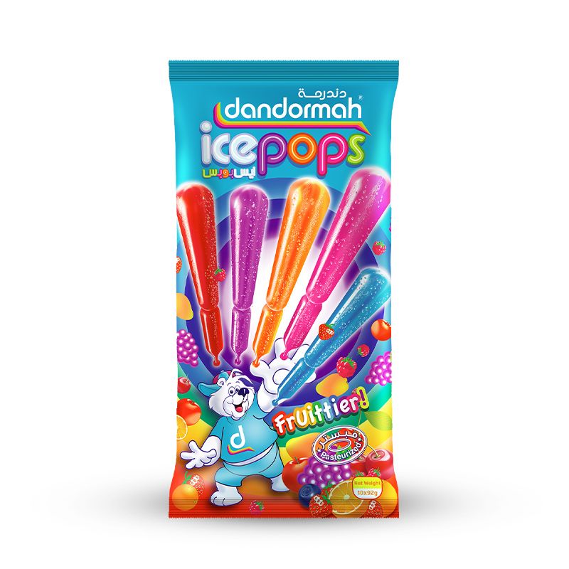 Buy Dandormah Fruit Ice Pops Drink 90 ml x 10 Online in UAE Talabat UAE