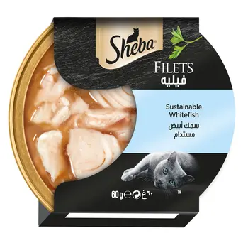 Sheba Cig Filets Whitefish 60 g