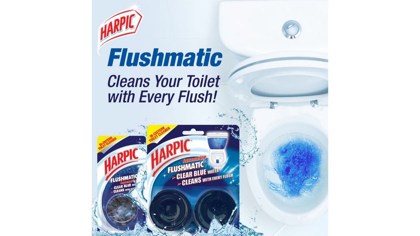 Harpic Flushmatic Cistern Toilet Cleaner Citrus - Pack of 1