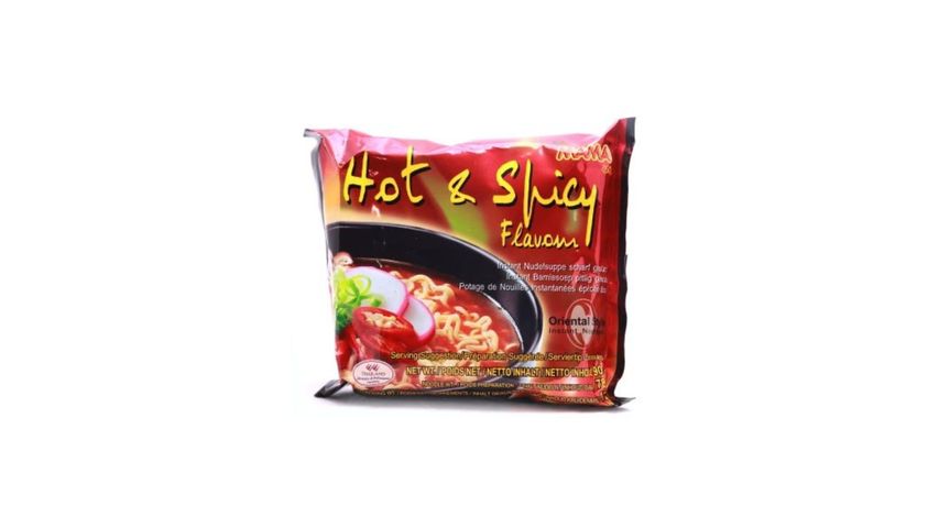 Mama Hot and Spicy Flavour Oriental Style Instant Noodles