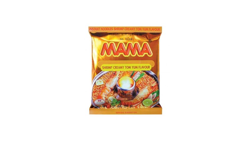 Mama Instant Noodles, Oriental Style, Shrimp Creamy Flavor (Tom