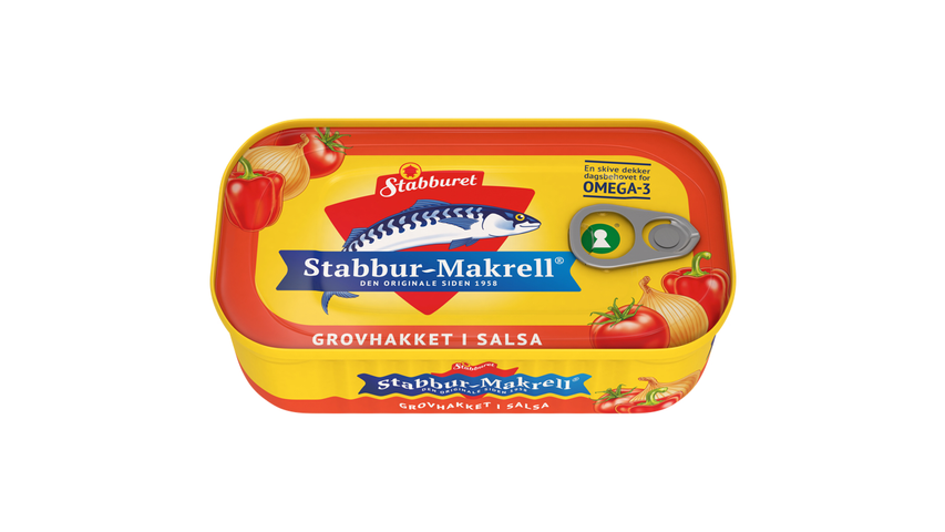 Stabbur-Makrell Hakket i Salsa | 110g