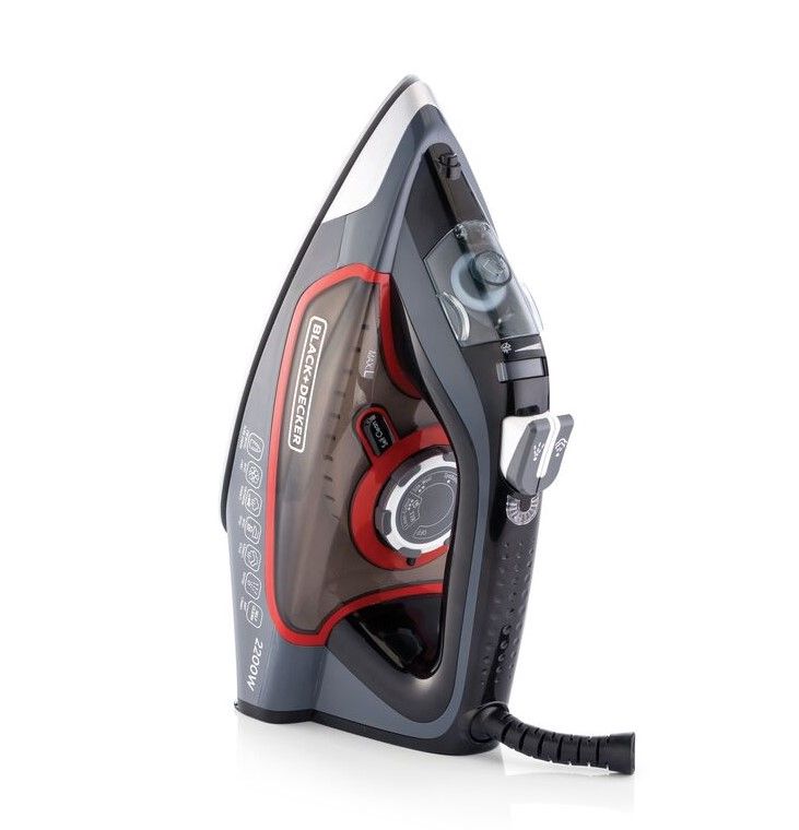 Buy Black & Decker Grey Steam Iron, 2200W Online in Jordan