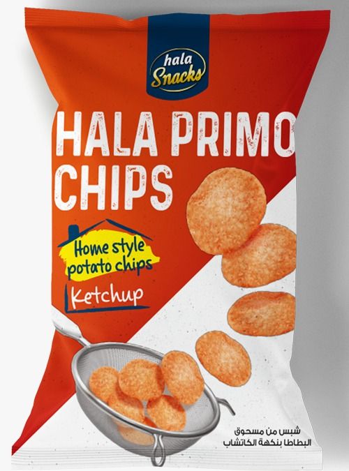 Buy Hala Primo Chips Ketchup 50 g Online in Jordan Talabat Jordan