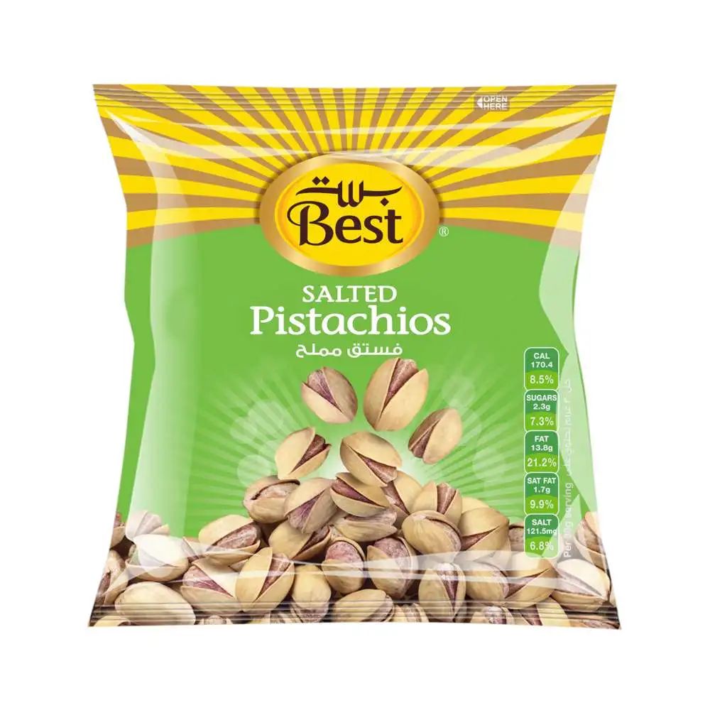 أفضل أنواع الفستق المملح، 30 غرام Best Salted Pistachios, 30g