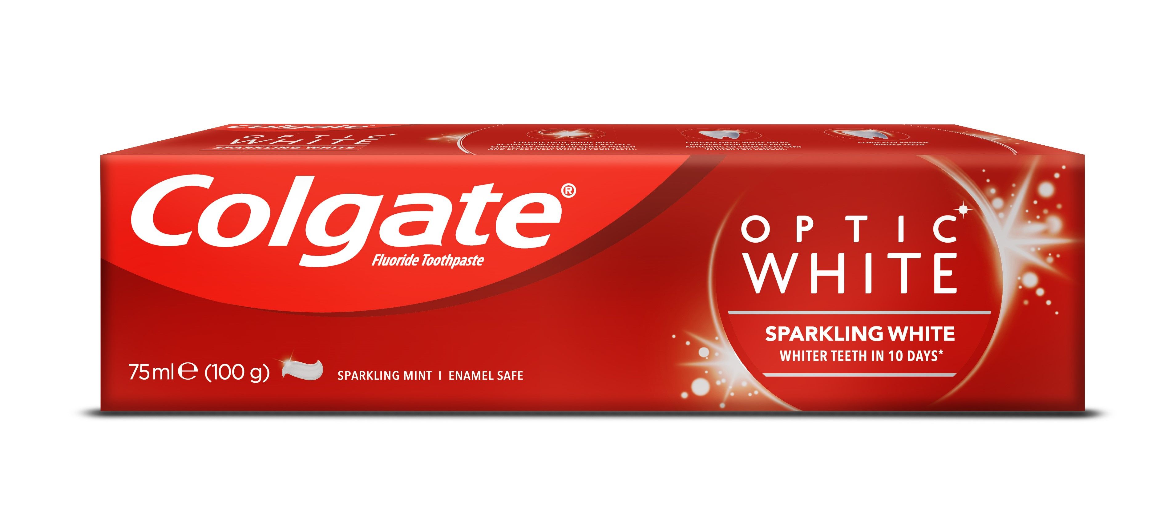 Buy Colgate Toothpaste Optic White Tooth Paste 75 ml Online in Jordan ...