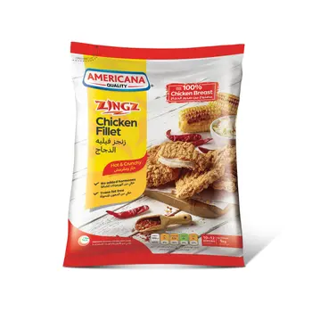 Americana Zingz Chicken Fillet- Hot & Crunchy 1Kg
