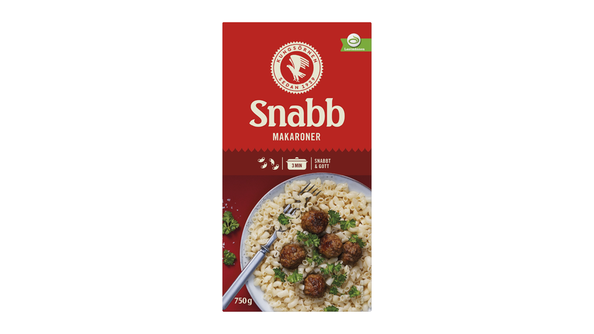 Kungsörnen Snabbmakaroner 750g