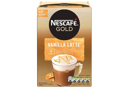 Nescafe Gold Cappuccino Instant Coffee 8 Sachets - 124g 