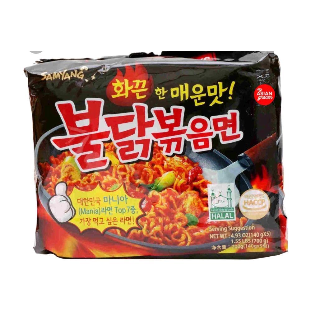 Buy Samyang Original Hot Chicken Ramen 140 g x 5 Pcs Online in UAE ...