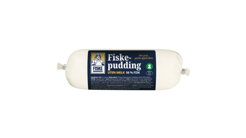 Fiskemannen Fiskepudding u/melk | 400g