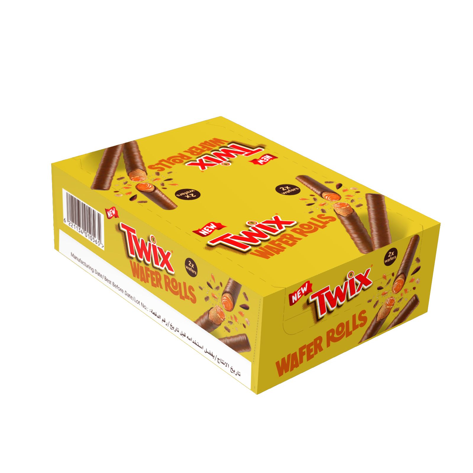 Buy Twix Caramel Wafer Rolls Multipack G X Pcs Online In