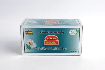 الضيافة شاي أعشاب البابونج مع النعناع اكياس 25 حبة 1.6 جرام
