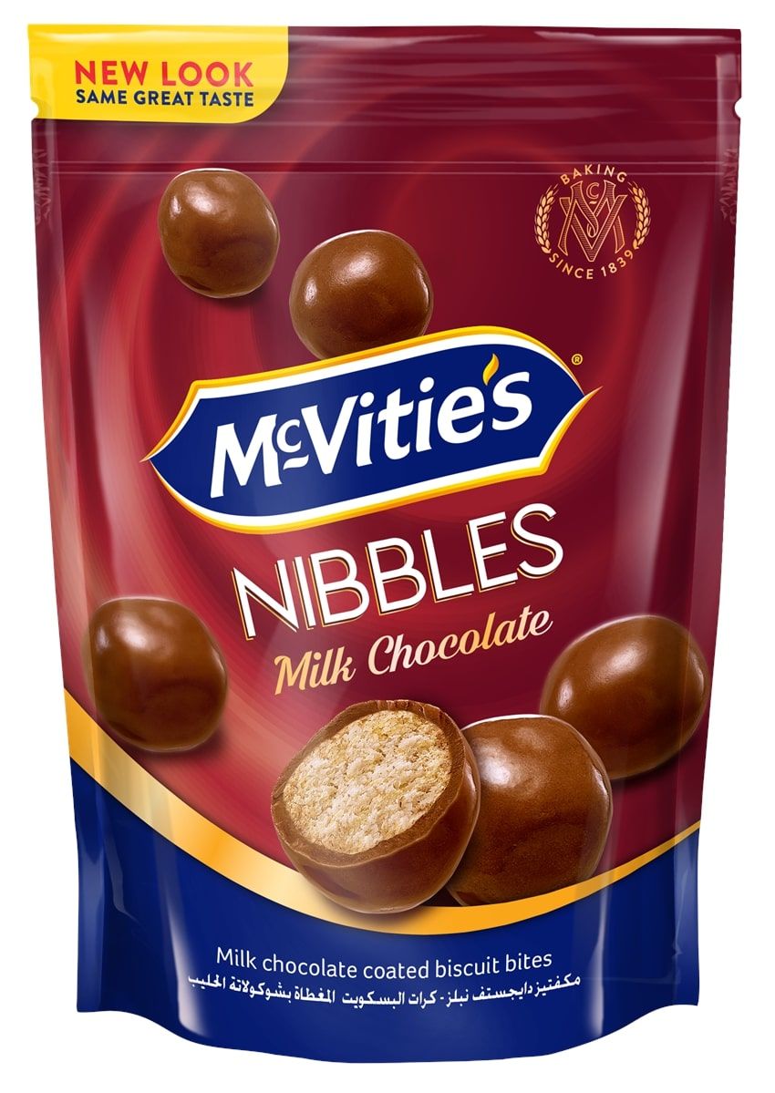 Buy McVitie's Digestive Nibbles Milk Chocolate, 120g Online in Bahrain