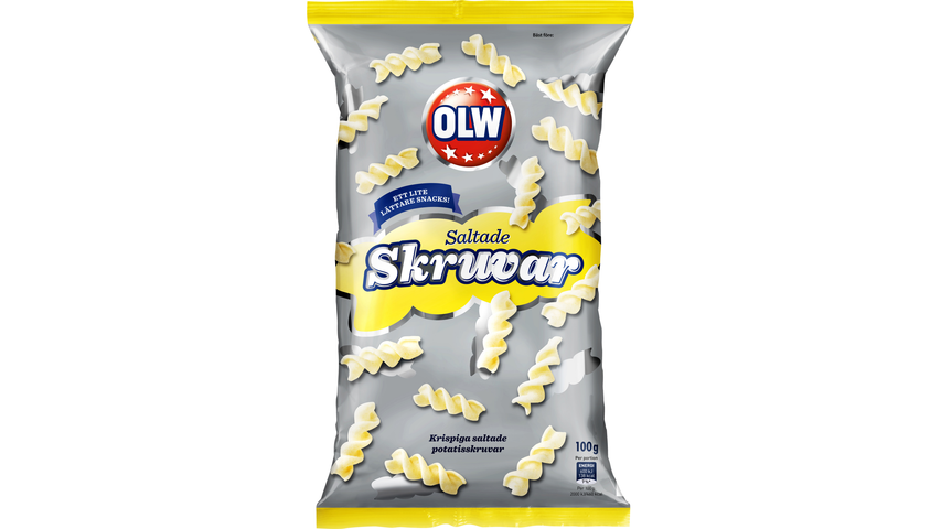 OLW Saltade Skruvar 100g