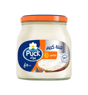 Puck Cream Cheese Spread With Vitamin D Jar 500g