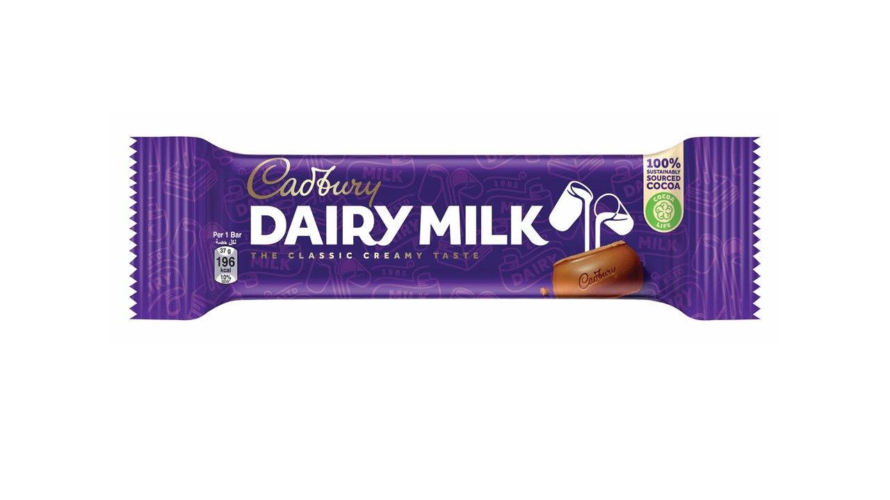 Buy Cadbury Dairy Milk Plain Chocolate Bar 35 g Online in UAE Talabat UAE