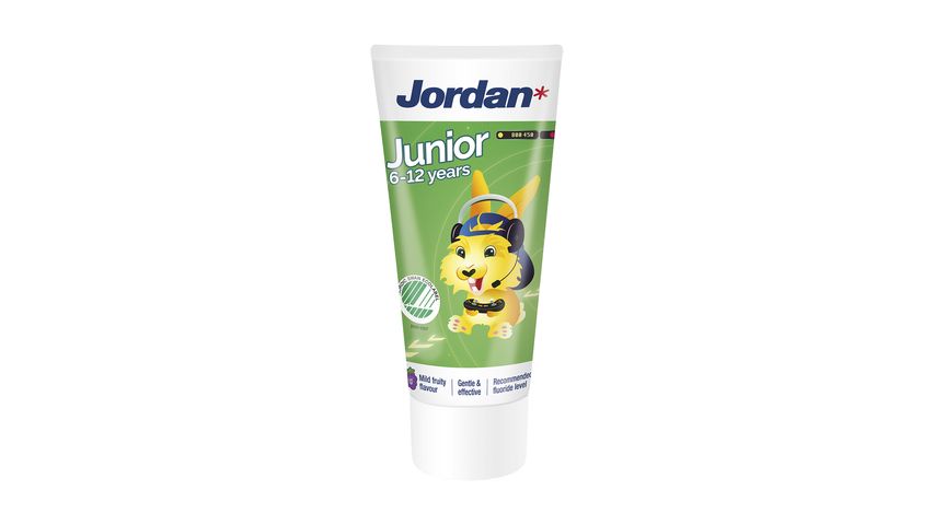 Jordan Junior Tandkräm 6-12 År 50ml