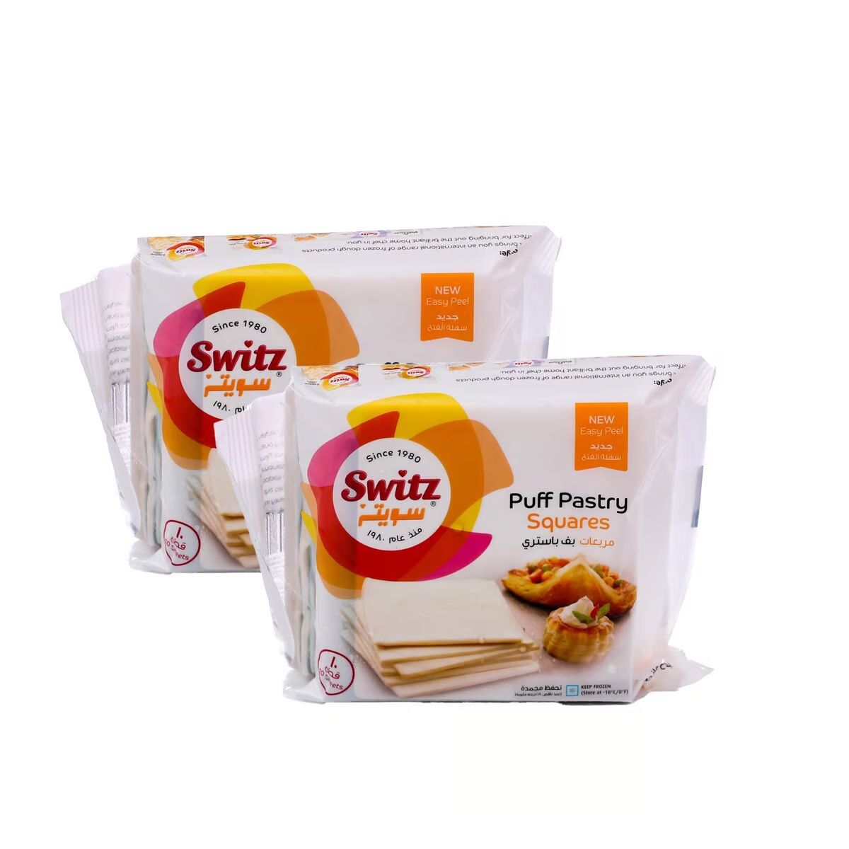 Buy Switz Puff Pastry Square 400Gmx2 Online in Oman | Talabat Oman