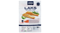 Lofoten Filet Laks Naturell m/Skinn | 4 x 125g