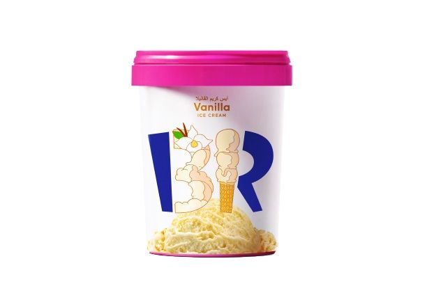 Buy Baskin Robbins Vanilla Ice Cream 1 ltr Online in UAE | Talabat UAE