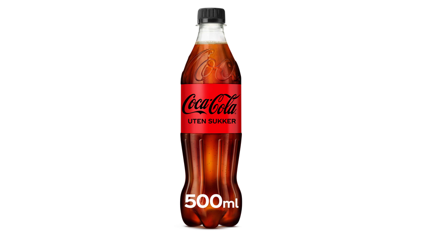 Coca-Cola u/Sukker | 0.5l