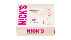 Nick's Strawberry White Stick | 4pk