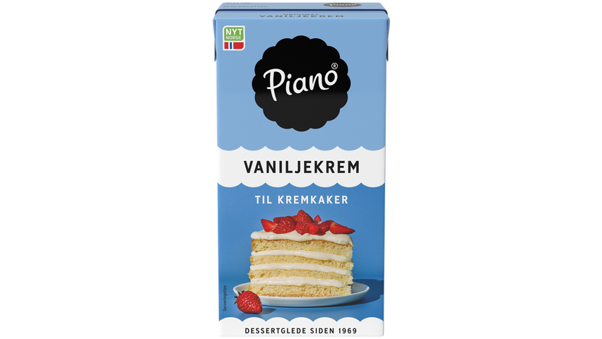 Piano Original Vaniljekrem | 0.5l