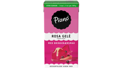 Piano Gelé Bringebærsmak UTEN | 0.5l