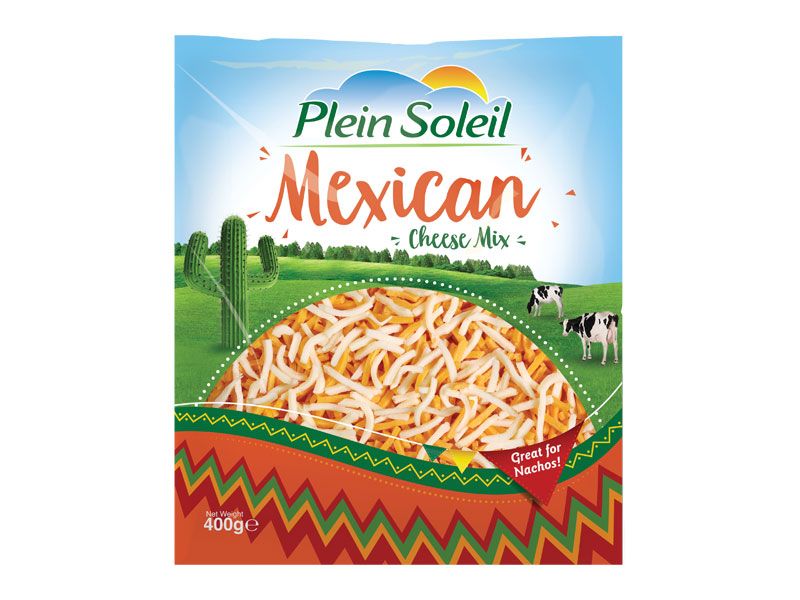 Buy Plein Soleil Mexican Cheese Mix, 400g Online in UAE Talabat UAE
