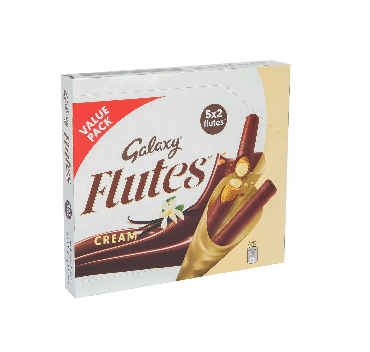 Buy Galaxy Flutes Cream Wafer Roll Value Pack 5x22 5g Online In UAE buy-galaxy-flutes-cream-wafer-roll-value-pack-5x22-5g-online-in-uae