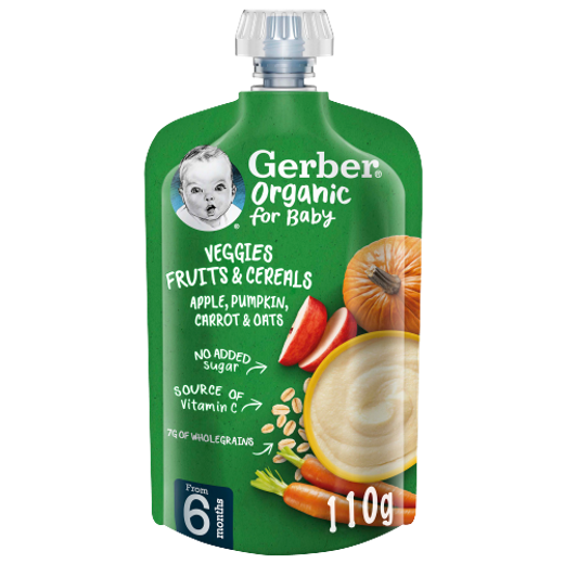 Organic 2024 gerber pouches