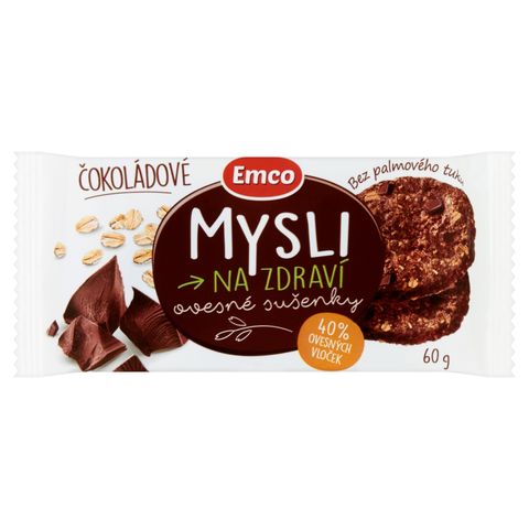 EMCO Mysli biscuits chocolate | 60 g