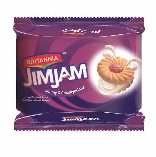 Buy Britannia Jim Jam Flavored Sandwich Biscuit 138 G Online In Uae Talabat Uae 3257