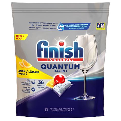 Finish Dishwasher tablets Quantum Lemon | 36 pcs