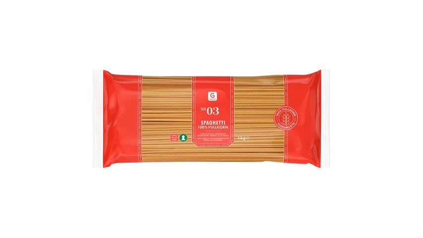 Garant Spaghetti Fullkorn 1000g