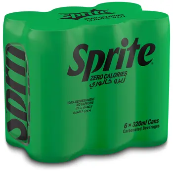 Sprite Zero 320 ml x 6 Pcs